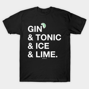 Gin and the Gang - Add Gin T-Shirt